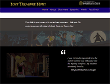 Tablet Screenshot of losttreasurehunt.com